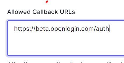 callback url