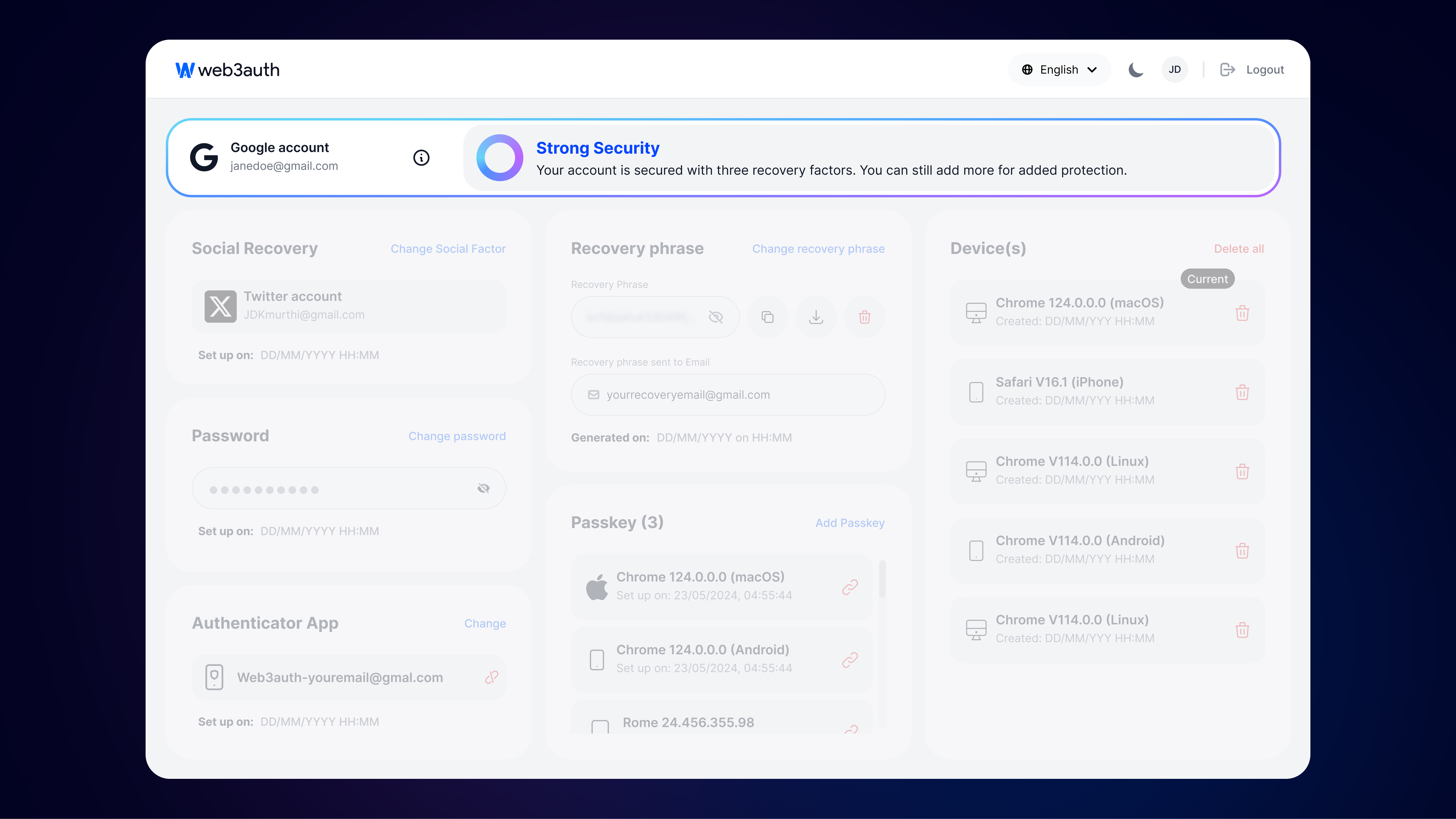 Security Insights Screenshot