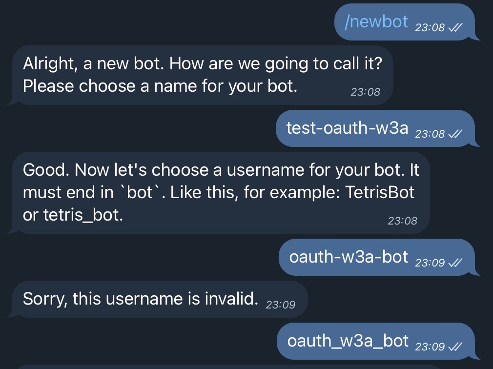 create a bot